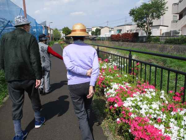 晴れたら外へ出よう！