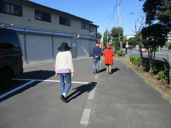 よく歩くお客様