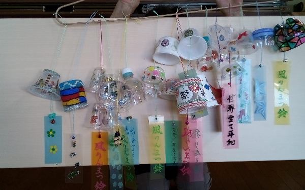 風鈴作り!