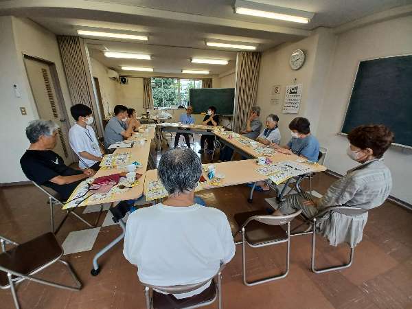 お茶を飲みながら講話