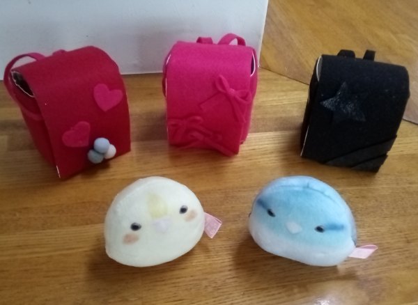 ボランティアさんが作成したランドセル