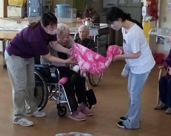 学生さんのボランティア活動