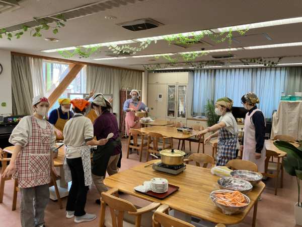 たけのこ食堂 カレーライスづくり