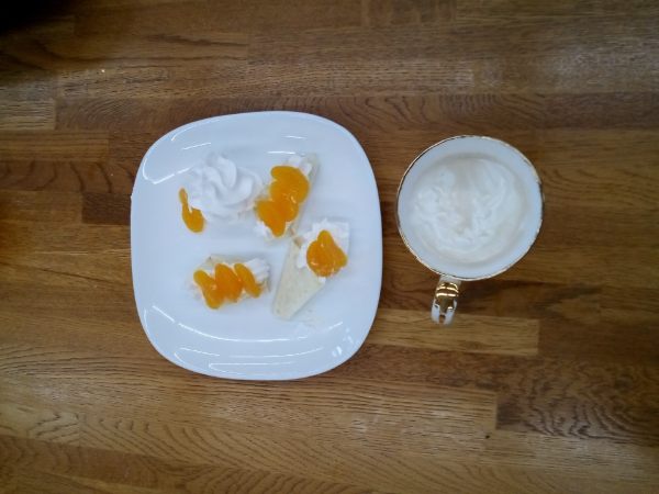 春巻の皮のクレープ