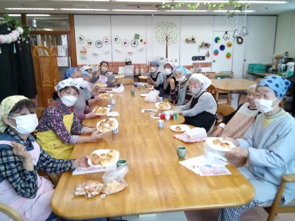 くるみまんじゅう出来上がり