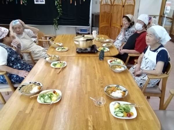 カレーライスの食事会