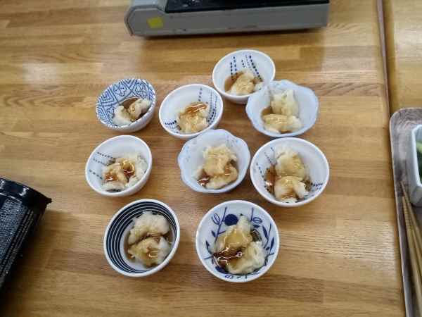 すいとん団子のみたらし団子