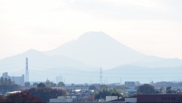 東久留米からの富士山