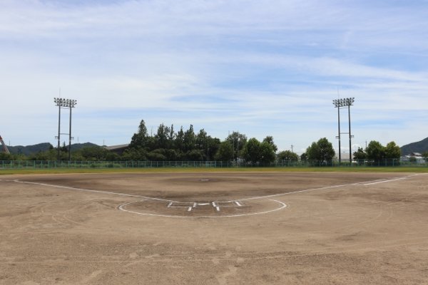 野球場のグラウンド