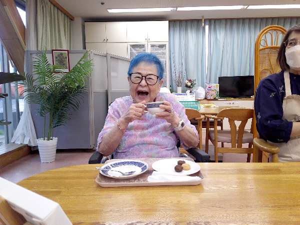 美味しいクッキーとコーヒーにとても喜ばれているお客様