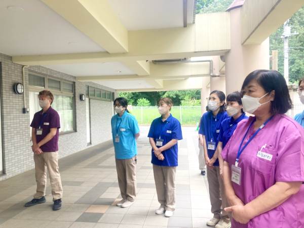 新人職員研修の様子