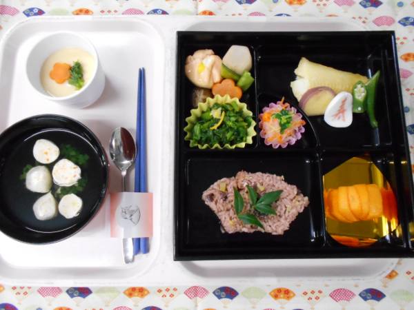 敬老会の日のお祝い膳