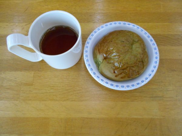 焼きたて！よもぎあんぱん